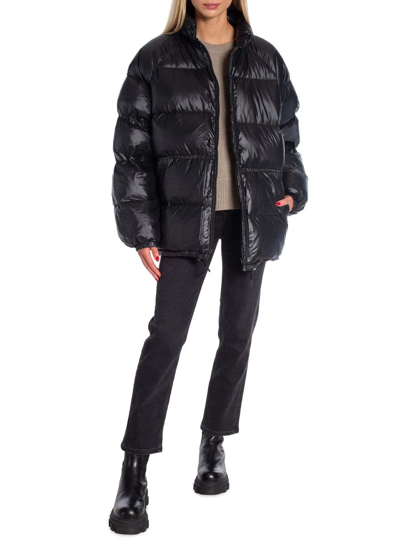 RODEBJER DOWN JACKET MAURICE BLACK